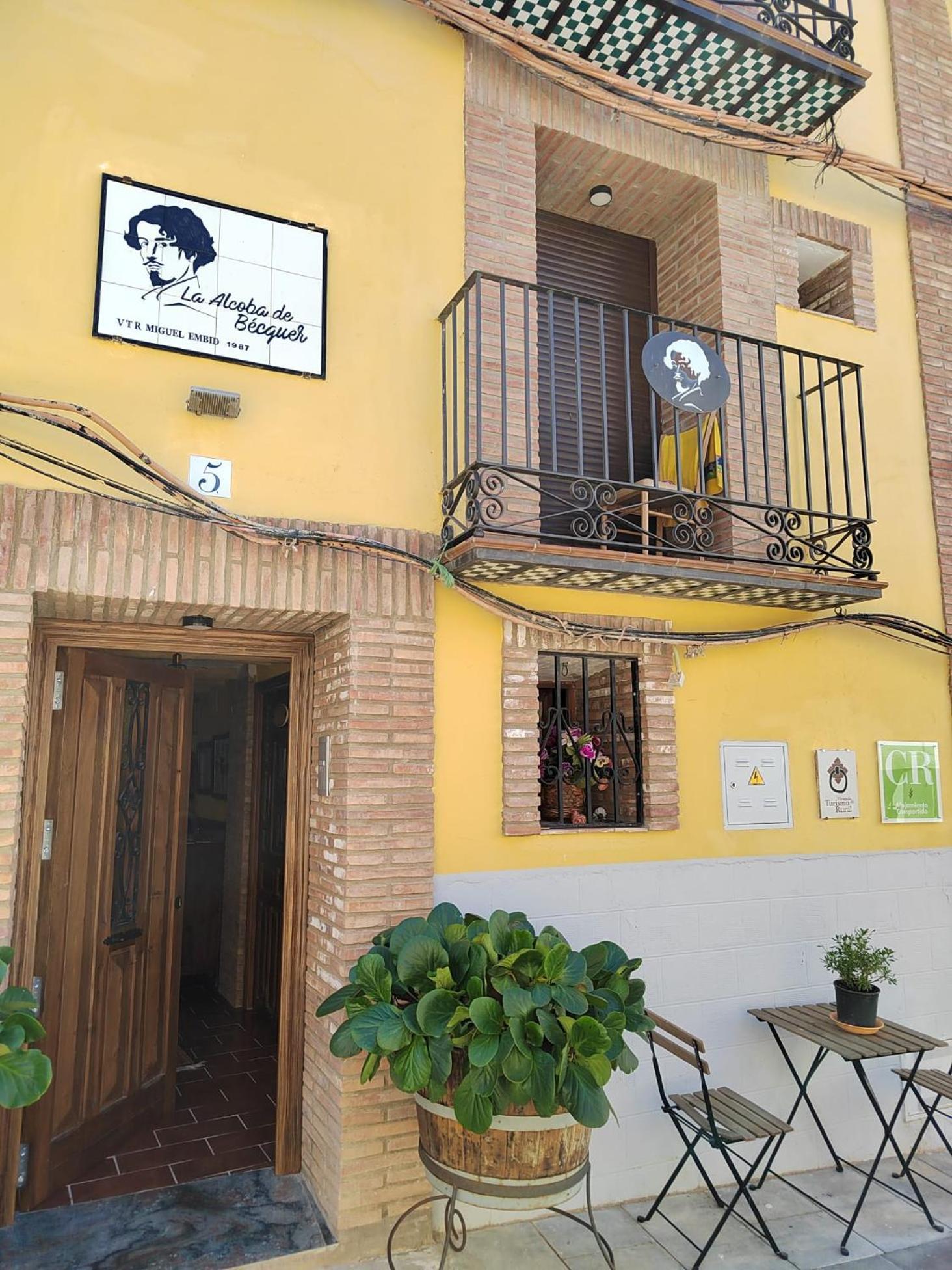 La Alcoba De Becquer Guest House Vera de Moncayo Exterior photo